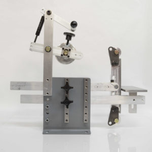 Type One 2x72 Belt Grinder/Sander Frame With Wheels Side