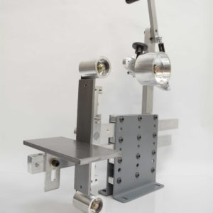 Type One 2x72 Belt Grinder/Sander Frame With Wheels Angle