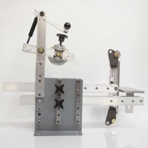 Type One 1.5 2x72 Belt Grinder/Sander Frame With Wheels Side