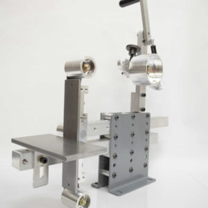 Type One 1.5 2x72 Belt Grinder/Sander Frame With Wheels Angle