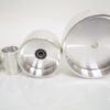 6" belt grinder drive wheel set