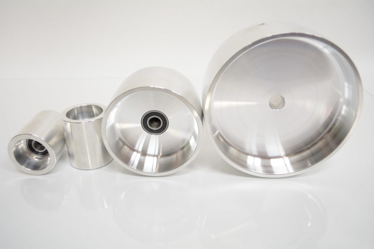 Complete 2x72 Belt Grinder 6" drive Wheel Kit Kadrmas Kreations