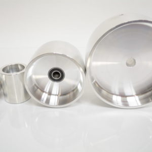 6" belt grinder drive wheel set